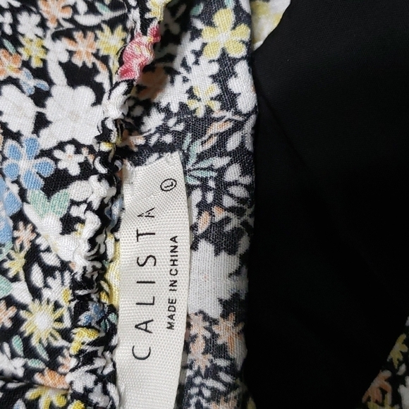 Calista Floral Maxi Dress,Size L - Picture 10 of 15